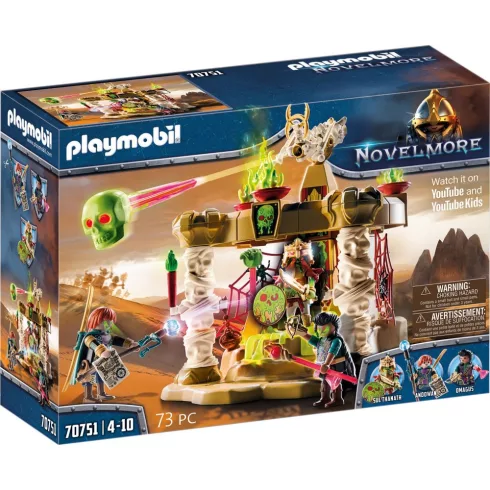 Playmobil 70751 Novelmore - Csontvázhadsereg temploma