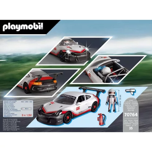 Playmobil 70764 Porsche 911 GT3 Cup (csomagolássérült)