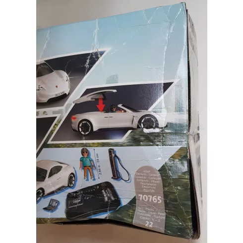 Playmobil 70765 Porsche Mission E távirányítós autó (csomagolássérült)
