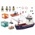 Playmobil 70769 Nagy konténerszállító hajó határőrcsónakkal