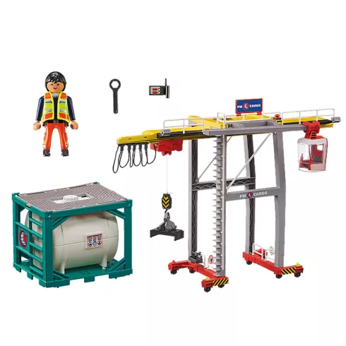 Playmobil 70770 Elektronikus portáldaru konténerrel