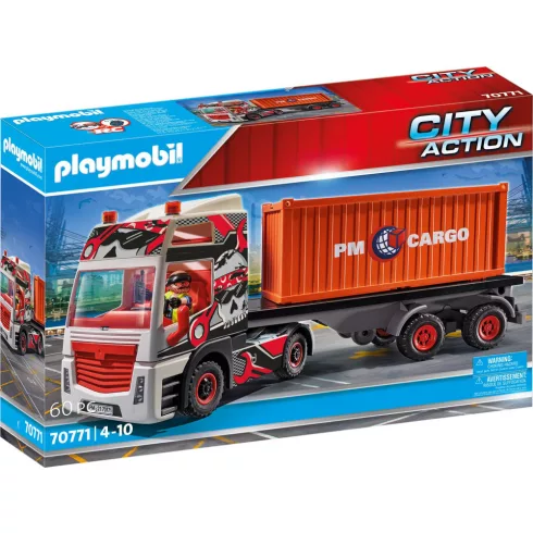 Playmobil 70771 Kamion pótkocsival