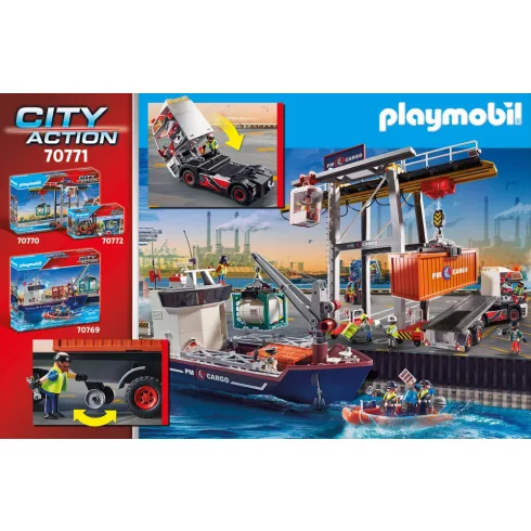 Playmobil 70771 Kamion pótkocsival