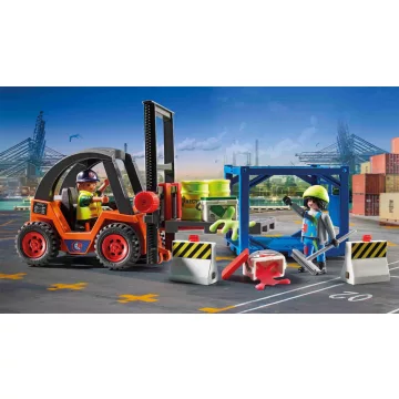 Playmobil 70772 Targonca szállítmánnyal