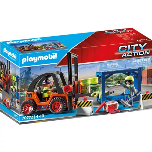 Playmobil 70772 Targonca szállítmánnyal