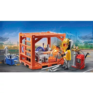Playmobil 70774 Hegesztő konténerrel