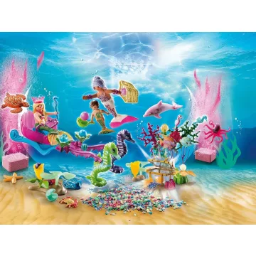   Playmobil 70777 Karácsony - Adventi kalendárium, naptár - Sellők