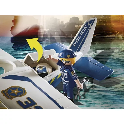 Playmobil 70779 Rendőrségi hidroplános üldözés