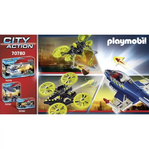 Playmobil 70780 Rendőrségi repülős üldözés