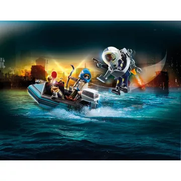 Playmobil 70782 Rendőrségi jetpackes üldözés