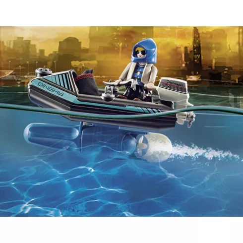 Playmobil 70782 Rendőrségi jetpackes üldözés