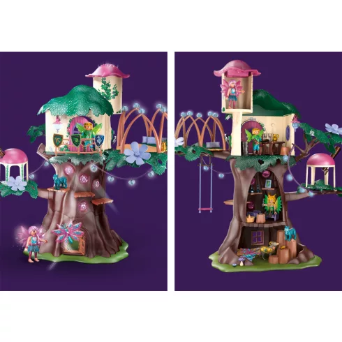 Playmobil 70799 Ayuma - Tündérlombház csillagprojektorral
