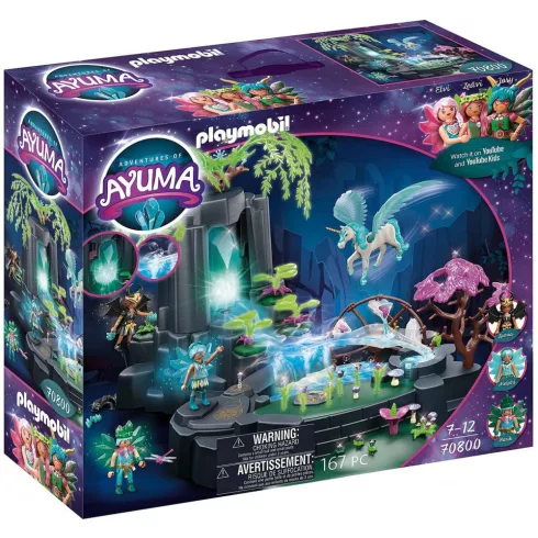 Playmobil 70800 Ayuma - Mágikus tündérsziget fény- és ködfunkcióval