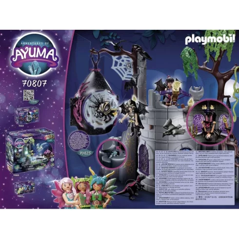 Playmobil 70807 Ayuma - Denevértündérek romos erődje