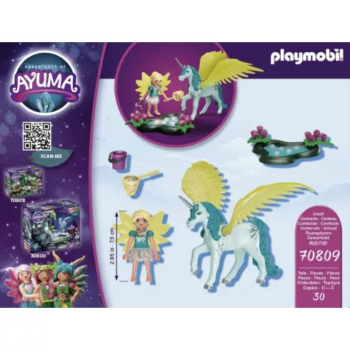 Playmobil 70809 Ayuma - Kristálytündér egyszarvúval