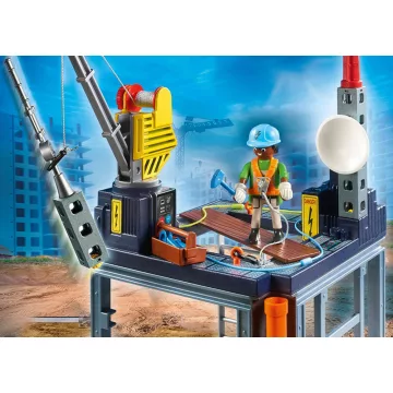 Playmobil 70816 StarterPack Építkezés daruval