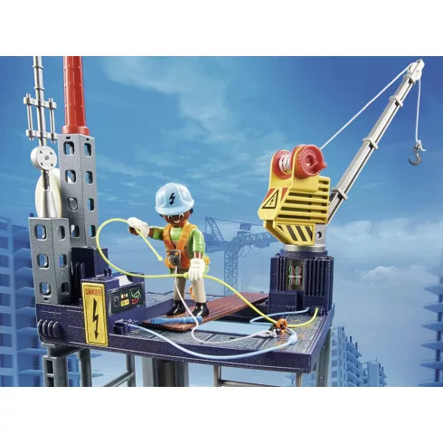 Playmobil 70816 StarterPack Építkezés daruval