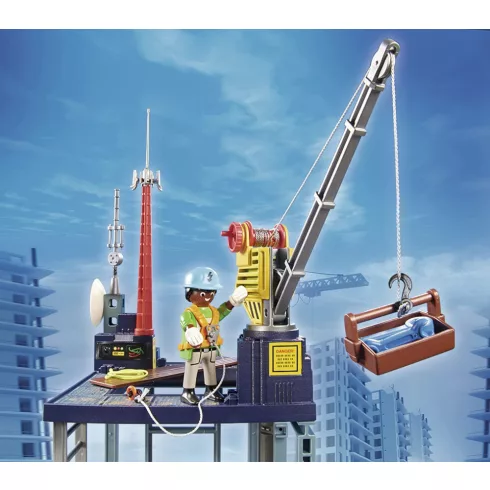 Playmobil 70816 StarterPack Építkezés daruval