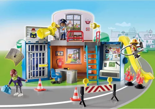 Playmobil 70830 Duck On Call - Hordozható irányítóközpont