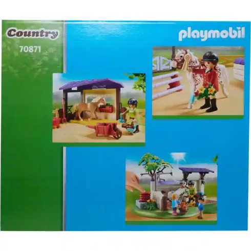 Playmobil 70871 Nagy lovaglópálya lómosóval (csomagolássérült)