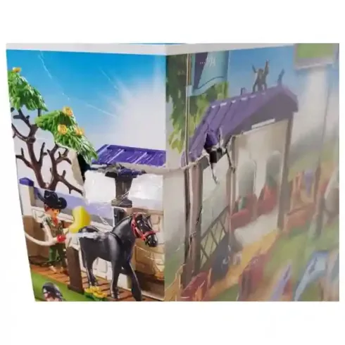 Playmobil 70871 Nagy lovaglópálya lómosóval (csomagolássérült)
