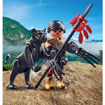 Playmobil 70878 Harcos párduccal