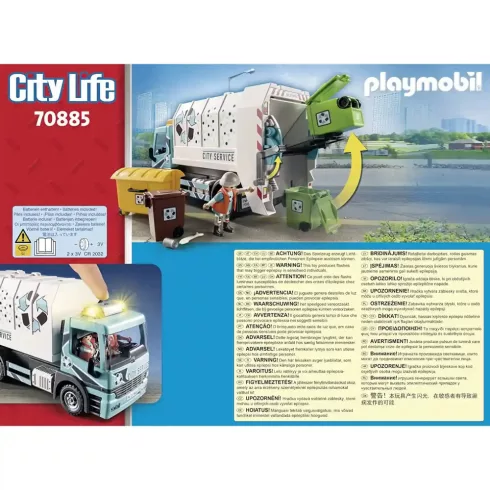 Playmobil 70885 Kukásautó fényekkel (csomagolássérült)