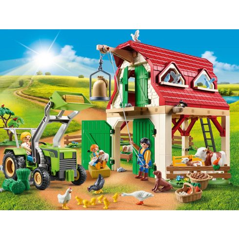 Playmobil 70887 Farm traktorral és állatokkal