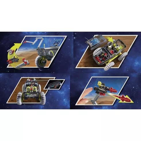 Playmobil 70888 Mars kutatóállomás marsjáróval