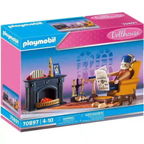 Playmobil 70897 Viktoriánus szoba kandallóval