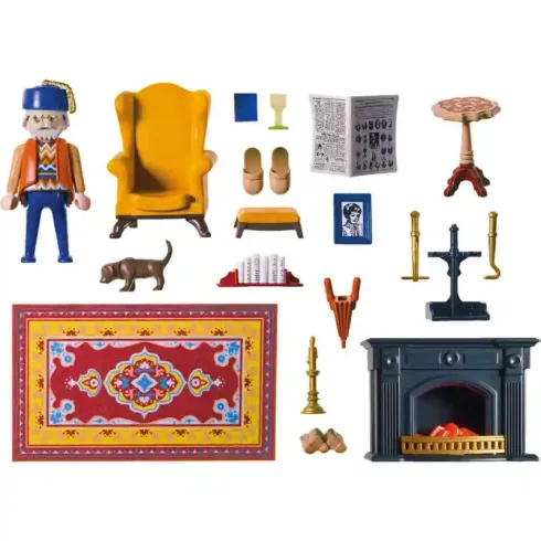 Playmobil 70897 Viktoriánus szoba kandallóval