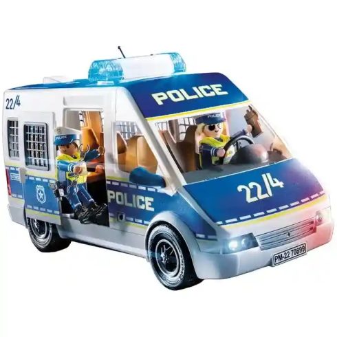 Playmobil 70899 Rendőrségi autóbusz fénnyel és hanggal