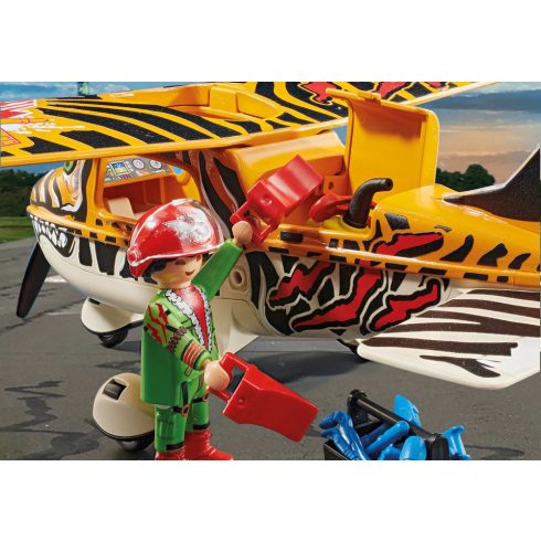 Playmobil 70902 Stuntshow - "Tigris" motoros műrepülőgép