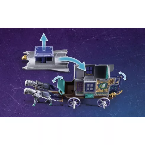 Playmobil 70903 Novelmore Violet Vale - A varázsló szekere