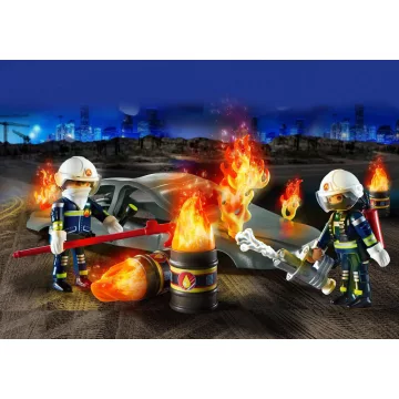 Playmobil 70907 Tűzoltók gyakorlaton