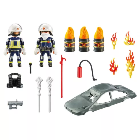 Playmobil 70907 Tűzoltók gyakorlaton