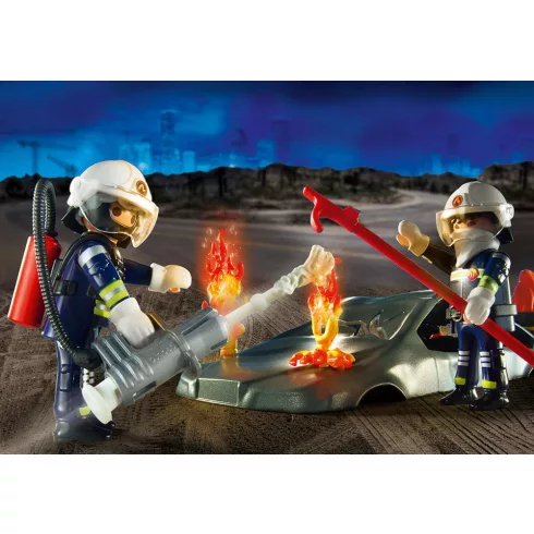 Playmobil 70907 Tűzoltók gyakorlaton