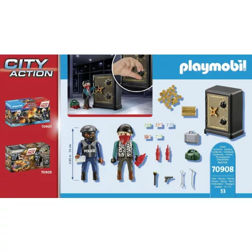 Playmobil 70908 Rendőr és bankrabló