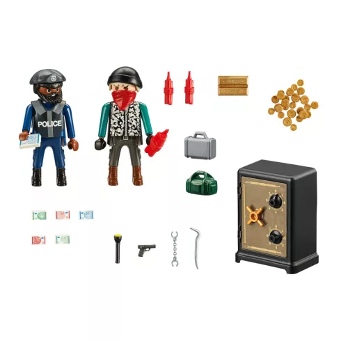 Playmobil 70908 Rendőr és bankrabló