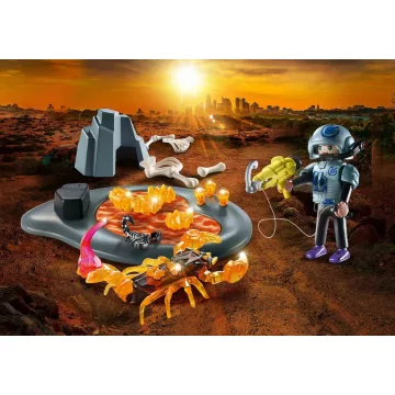 Playmobil 70909 Dínó csata: Harc a tűzskorpió ellen