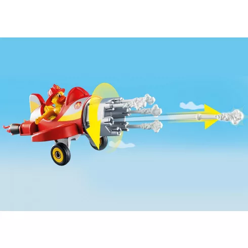 Playmobil 70911 Duck On Call - Létrás tűzoltóautó fénnyel és hanggal