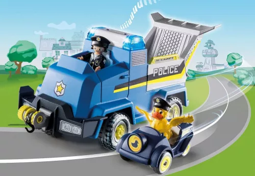 Playmobil 70915 Duck On Call - Rendőrautó fénnyel és hanggal