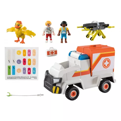 Playmobil 70916 Duck On Call - Mentőautó fénnyel és hanggal