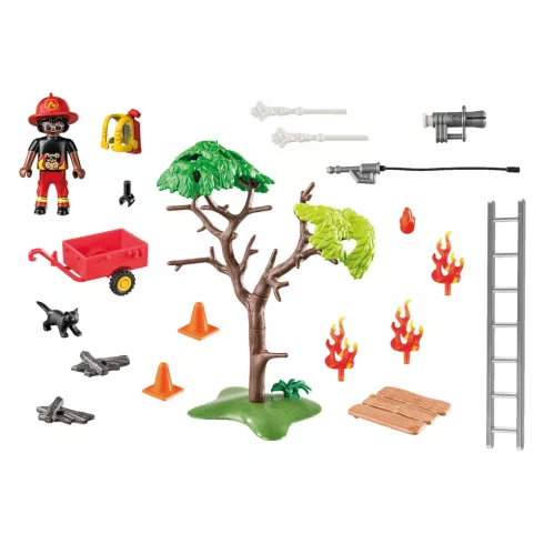 Playmobil 70917 Duck On Call - Tűzoltó bevetés: Macskamentés