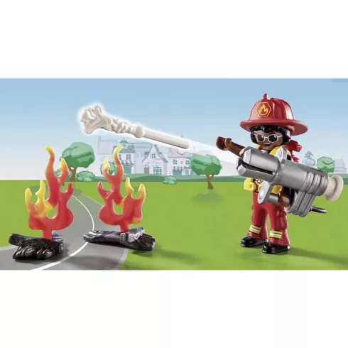 Playmobil 70917 Duck On Call - Tűzoltó bevetés: Macskamentés