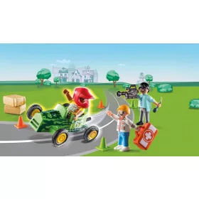   Playmobil 70919 Duck On Call - Mentők bevetésen: Versenybaleset