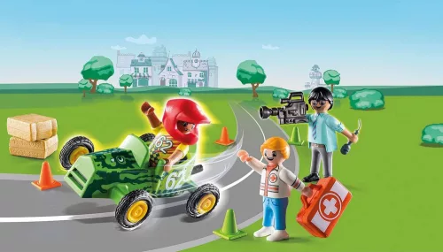 Playmobil 70919 Duck On Call - Mentők bevetésen: Versenybaleset