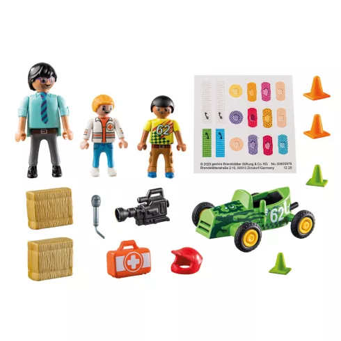 Playmobil 70919 Duck On Call - Mentők bevetésen: Versenybaleset