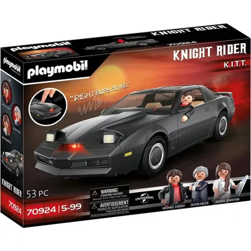 Playmobil 70924 Knight Rider - K.I.T.T. Pontiac játékautó fénnyel