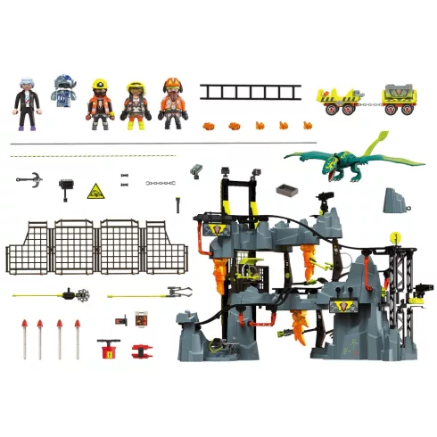 Playmobil 70925 Dínó csata: Dínó bánya